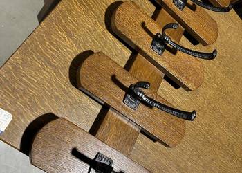 Dębowy wieszak 81cm