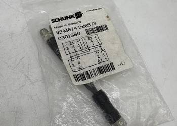 Schunk V2-M8/4-2XM8/3 301380 Złącze czujników