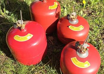 Turystyczne butle gazowe