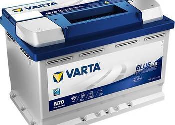 Akumulator 70Ah 760A Varta Blue Dynamic N70 EFB
