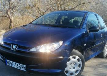 PEUGEOT 206, 1.4, 75 KM,2006 r., 182 tkm, klima