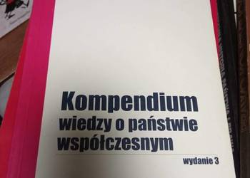 Kompendium wiedzy o państwie współczesnym antykwariat
