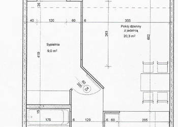 Do wynajęcia mieszkanie 44.5m2 2 pokojowe Warszawa