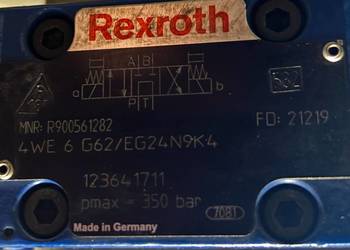 Rexroth 4 WE 6 G62/EG24N9K4 (Rexroth R900561282) Rozdzielacz kierunkowy