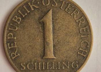 moneta 1 Schilling 1965 Austria Dobry