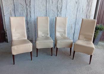 nowoczesne krzesła - skóra /  372