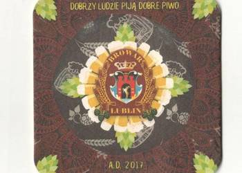 Lublin - podstawka do piwa. Nr. 1.