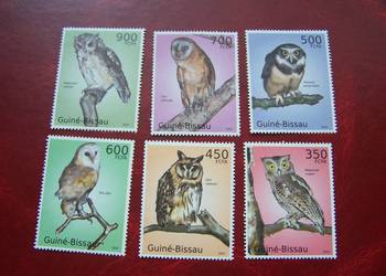 Gwinea Bissau 2009 MNH Fauna, Ptaki Sowy