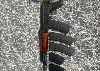 Zestaw: Karabin szturmowy AEG Specna Arms AK SA-PJ02 PRIME + 7 magazynków +