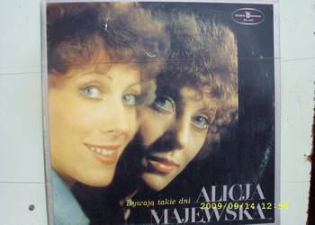 2.+ LP , pop ; ALICJA MAJEWSKA--2 PLYTY WINTLOWE. .