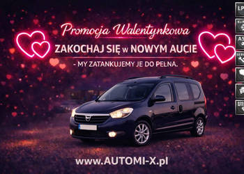 Dacia Dokker 1,6/102KM LPG!Salon Pl ,Klima,Hak 5 os ! GWARANCJA/ZAMIANA-au…