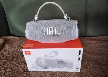 JBL Charge 6 biały STAN NOWY nietrafiony prezent 200€ - JBL Portable / ONE