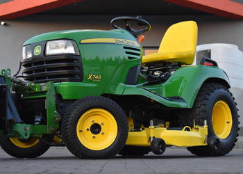 Obserwuj Kosiarka John Deere X748 Pług, Solarka, Zestaw!! 4