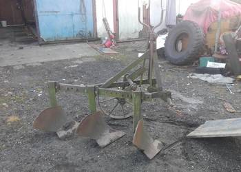 Pług 3 skiby do traktora,traktorka Esa,Sam