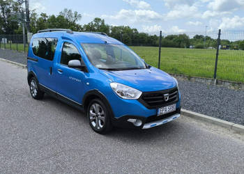 Dacia Dokker Stepway 1.2 TCe 115KM 2015r 154000 km Fra 23% HAK Klima Salon…
