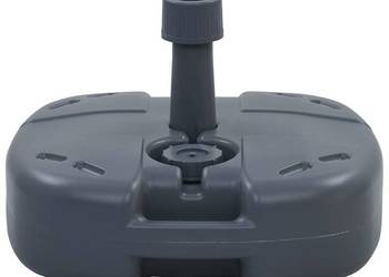 vidaXL Podstawa do parasola, szara, wypełniana piaskiem(SKU:47684)