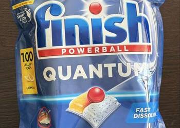 Finish Quantum Lemon 100 szt. kapsułki do zmywarki nowe