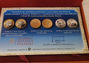 Limitowana kolekcja numizmatów Jan Paweł 2.