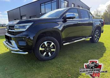 Progi Amarok Orurowanie Stopnie Boczne CHROM 70mm Volkswagen Amarok 2023 +