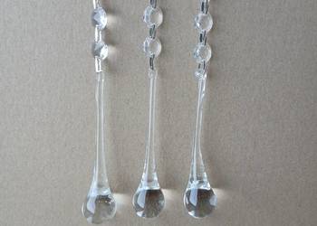 Klosz kropla sopelek do lampy PRZEZROCZYSTY CENA = 3szt. (6)