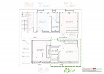 Oferta sprzedaży mieszkania 18.12m2 1 pokój Poznań