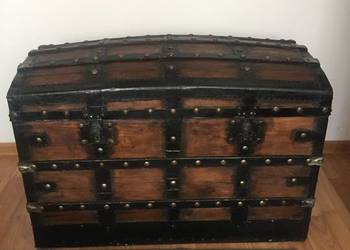 Kufer Skrzynia antyk 1850  Smyrna - Izmir