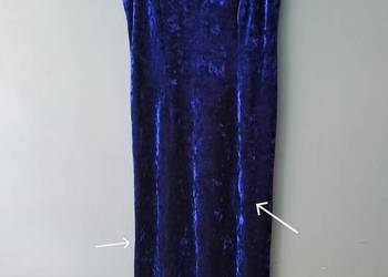 Sukienka welurowa