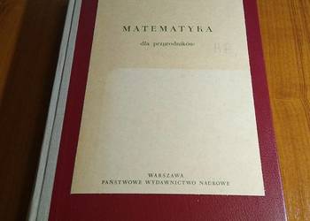 Matematyka dla przyrodników / Zbigniew Marian Sęp.