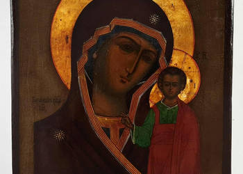 Ikona Matka Boża Kazańska, XIX wiek, 0329