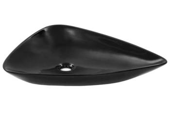 vidaXL Umywalka ceramiczna, trójkątna, 645 x 455 x 115 mm(SKU:142998)