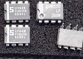 LF398N dip8  1xAmpl. ±5÷18VDC ,układ próbkujący z pamięcią