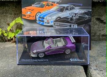 MITSUBISHI ECLIPSE SPYDER GTS Szybcy i wściekli model 1/43 Deagostini fast