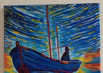 Obraz ręcznie malowane.