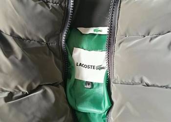 Kurtka zimowa, puchowa Lacoste - pikowana, ciepła - rozmiar L