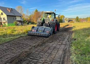 Mulczowanie wgłębne i powierzchniowe czyszczenie działek i karczowanie