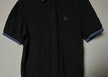 Czarna oszulka polo - FRED PERRY - M - OKAZJA