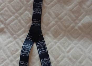 Jack Daniel's/ Ekskluzywne, granatowe szelki ze Stanów
