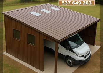 Carport - Zadaszenie | Garaż Blaszany| Wiata |Schowek|Wiatka – ESSTAL-