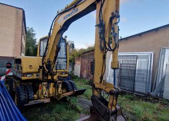 Koparka kołowa obrotowa KOMATSU PW75