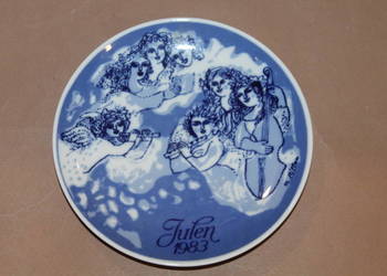 Talerz kolekcjonerski Christmas Plate 1983 nr 1009