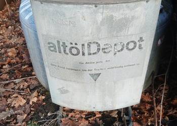 Zbiornik stalowy 1000l 1m3 1 tys na olej paliwo