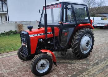 URSUS 3512_ MF 255_ wspomaganie_ 4 nowe opony