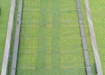 Furtka panelowa 3d antracyt, słupki 6x6