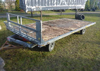 przyczepa NISKA _ 450cm x 220cm ‼️ ocynkowana ‼️