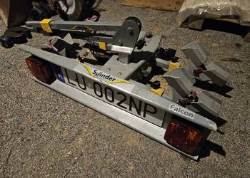 Uchwyt rowerowy na hak na 2 rowery Spinder