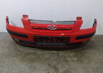 ZDERZAK PRZÓD CZERWONY HALOGENY  Hyundai Getz I (2002-2011)