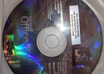 Microsoft Office XP - sama płyta oryginał