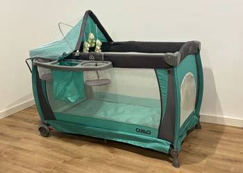 Łóżeczko turystyczne carello dla dziecka kompletne bardzo dobry stan