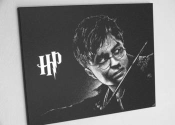 Harry Potter Obraz ręcznie rzeźbiony ... Grawer