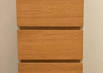 IKEA MALM – wysoka komoda z lustrem, 6 szuflad